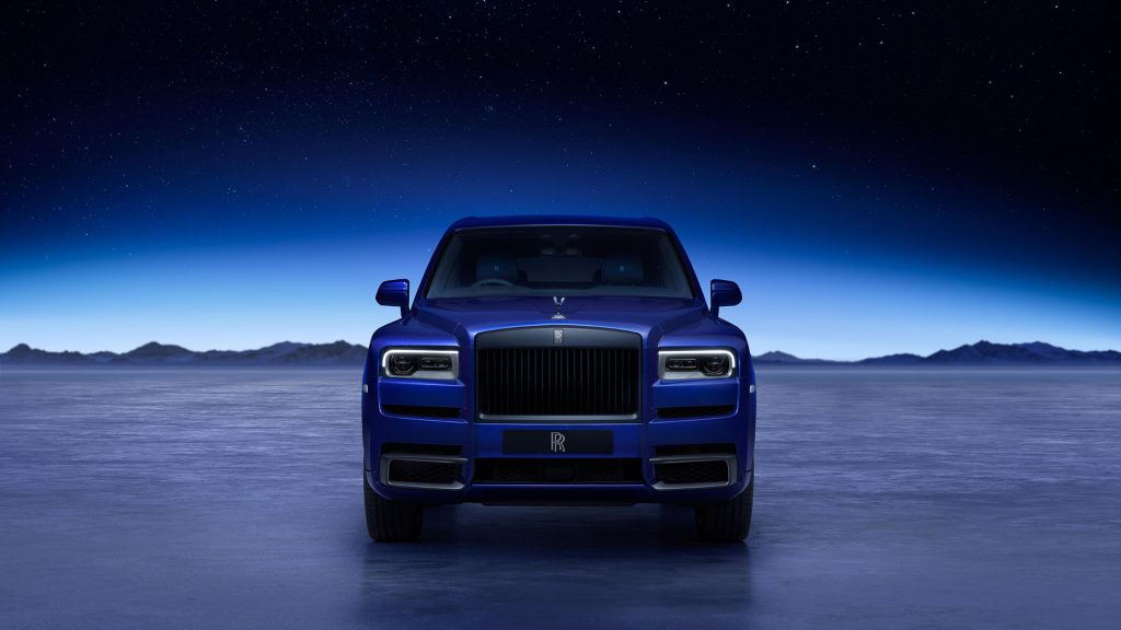 Reaching for the Stars: The Exquisite 2024 Rolls-Royce Black Badge Cullinan’ Blue Shadow’ Edition