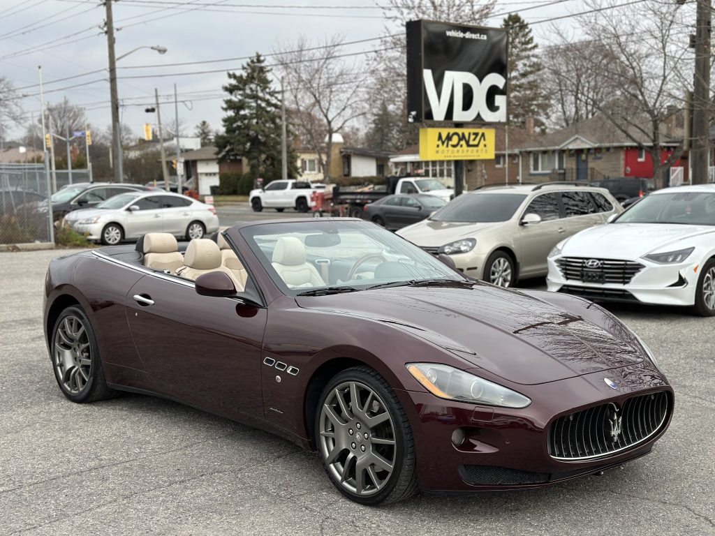 2011 Maserati GranTurismo Convertible