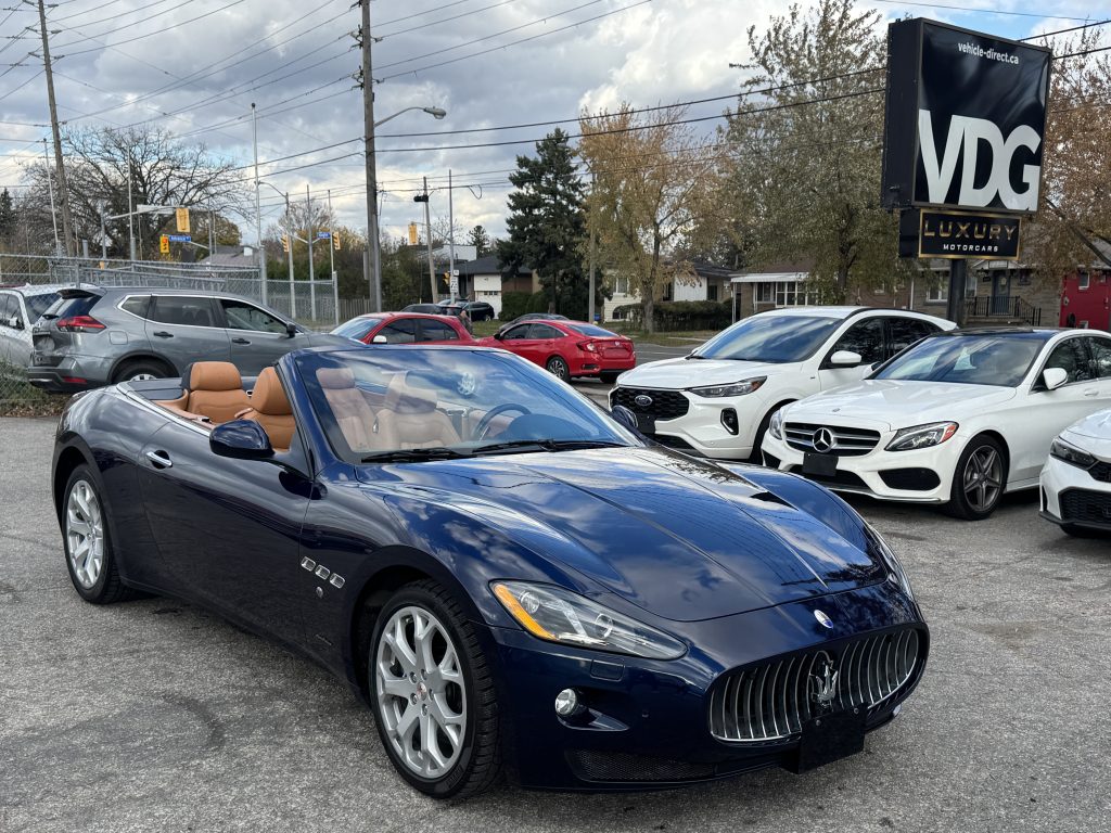 2013 Maserati GranTurismo S Convertible